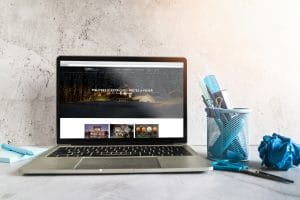 Site web vitrine réalisé avec le CMS wordpress pour un installateur de pieuvres électriques.